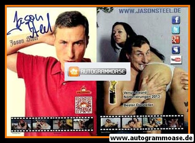 Autogramm Erotik | JASON STEEL | 2010er (Portrait Color) 3