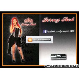 Autogramm Erotik | JERSEY RED | 2010er (Portrait Color)