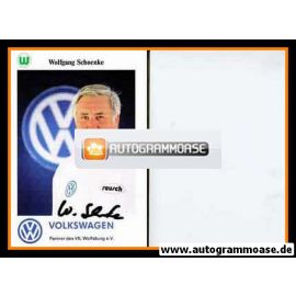 Autogramm Fussball | VfL Wolfsburg | 1995 | Wolfgang SCHOENKE