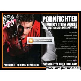 Autogramm Erotik | LONG JOHN | 2010er (Pornfighter) 1