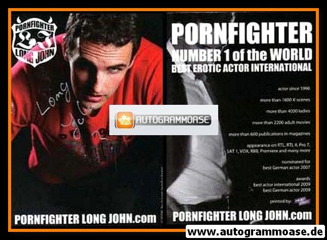Autogramm Erotik | LONG JOHN | 2010er (Pornfighter) 1