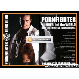 Autogramm Erotik | LONG JOHN | 2010er (Pornfighter) 2