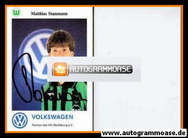 Autogramm Fussball | VfL Wolfsburg | 1995 | Mathias STAMMANN