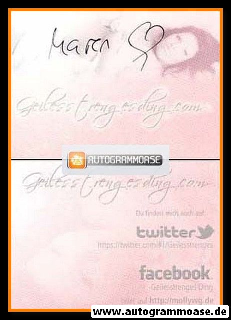 Autogramm Erotik | MAREN | 2010er (Geiles Strenges Ding)