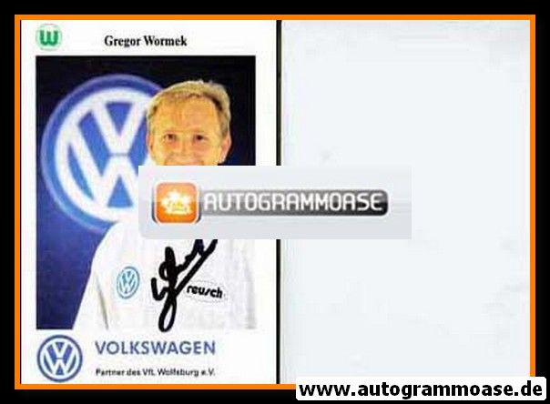 Autogramm Fussball | VfL Wolfsburg | 1995 | Gregor WORMEK