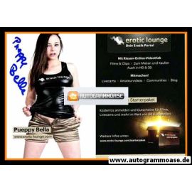 Autogramm Erotik | PUEPPY BELLA | 2010er (Erotic Lounge)