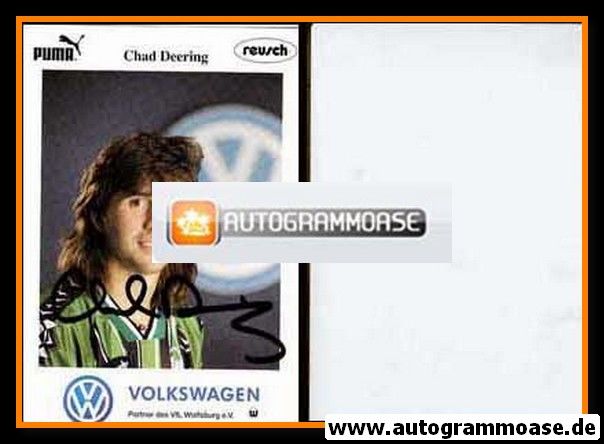 Autogramm Fussball | VfL Wolfsburg | 1996 | Chad DEERING