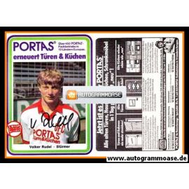 Autogramm Fussball | Kickers Offenbach | 1983 | Volker RUDEL