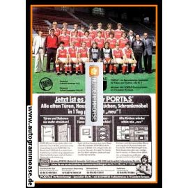 Mannschaftskarte Fussball | Kickers Offenbach | 1983 Portas (1)
