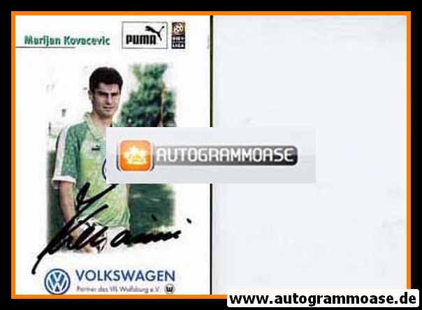 Autogramm Fussball | VfL Wolfsburg | 1997 | Marijan KOVACEVIC