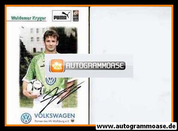 Autogramm Fussball | VfL Wolfsburg | 1997 | Waldemar KRYGER