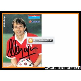 Autogramm Fussball | Schweiz | 1994 Lotto | Alain GEIGER (Ball)