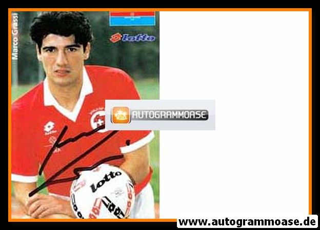 Autogramm Fussball | Schweiz | 1994 Lotto | Marco GRASSI (Ball)