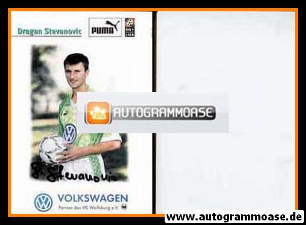 Autogramm Fussball | VfL Wolfsburg | 1997 | Dragan STEVANOVIC