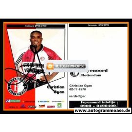 Autogramm Fussball | Feyenoord Rotterdam | 1998 | Christian GYAN