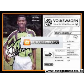Autogramm Fussball | VfL Wolfsburg | 1998 | Charles AKONNOR