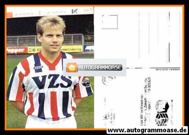 Autogrammkarte Fussball | Willem II Tilburg | 1988 | Rene WOLFFS