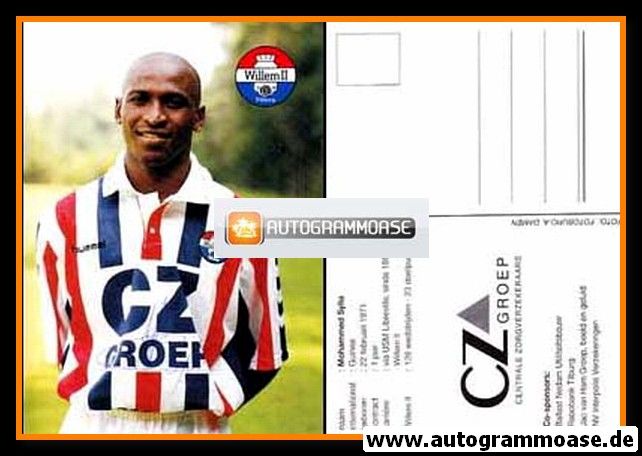 Autogrammkarte Fussball | Willem II Tilburg | 1994 | Mohammed SYLLA