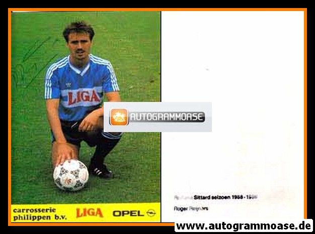 Autogrammkarte Fussball | Fortuna Sittard | 1988 | Roger REIJNERS