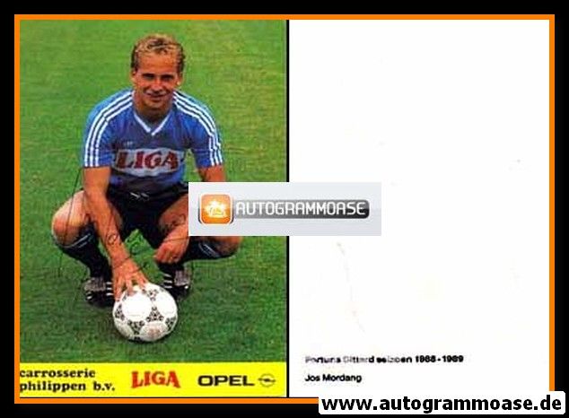 Autogrammkarte Fussball | Fortuna Sittard | 1988 | Jos MORDANG