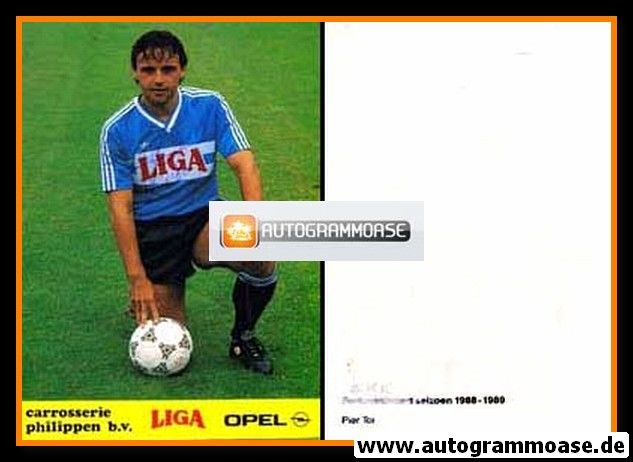 Autogrammkarte Fussball | Fortuna Sittard | 1988 | Pier TOL