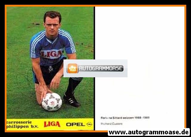 Autogrammkarte Fussball | Fortuna Sittard | 1988 | Richard CUSTERS
