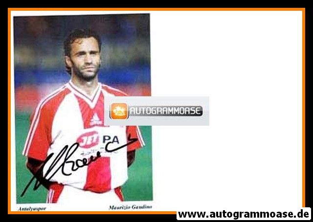 Autogramm Fussball | Antalyaspor | 2000er | Maurizio GAUDINO (Portrait Color JET)