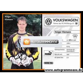 Autogramm Fussball | VfL Wolfsburg | 1998 | Holger HIEMANN