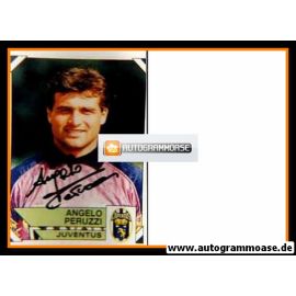 Autogramm Fussball | Juventus Turin | 1990er Foto | Angelo PERUZZI (Portrait Color) 2