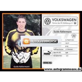 Autogramm Fussball | VfL Wolfsburg | 1998 | Guido KOLTERMANN