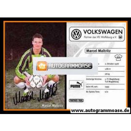 Autogramm Fussball | VfL Wolfsburg | 1998 | Marcel MALTRITZ