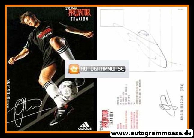 Autogramm Fussball | PSV Eindhoven | 1997 | Arnold BRUGGINK (Team Predator)