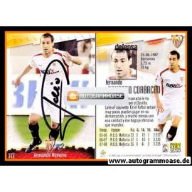 Autogramm Fussball | FC Sevilla | 2008 Sabi | Fernando NAVARRO