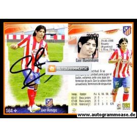 Autogramm Fussball | Atletico Madrid | 2008 Sabi | Ever BANEGA
