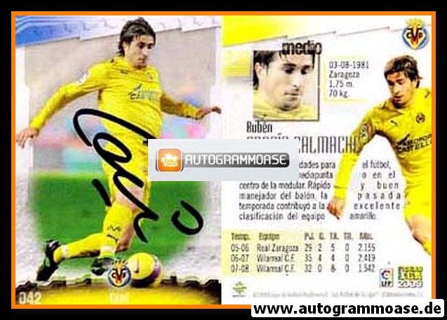 Autogramm Fussball | Villareal CF | 2008 Sabi | CANI