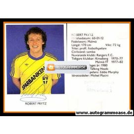 Autogramm Fussball | Schweden | 1980er | Robert PRYTZ