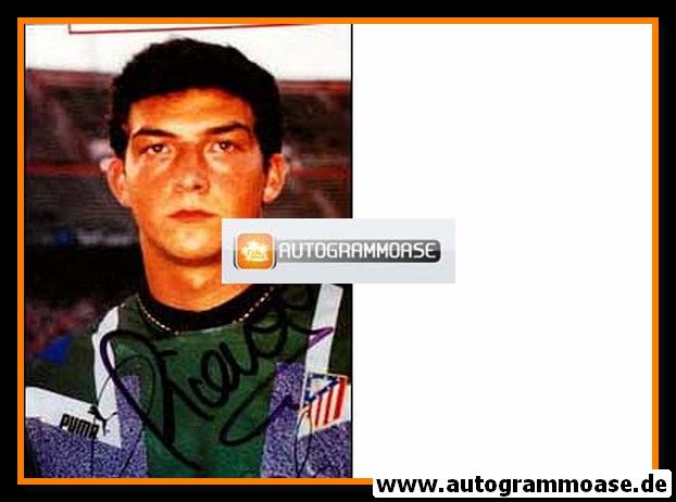 Autogramm Fussball | Atletico Madrid | 1995 Foto | UNBEKANNT (Portrait Color)