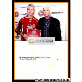 Autogramm Fussball | Dänemark | 2008 Foto | Simon KJAER