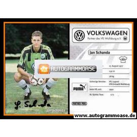 Autogramm Fussball | VfL Wolfsburg | 1998 | Jan SCHANDA (Profil)