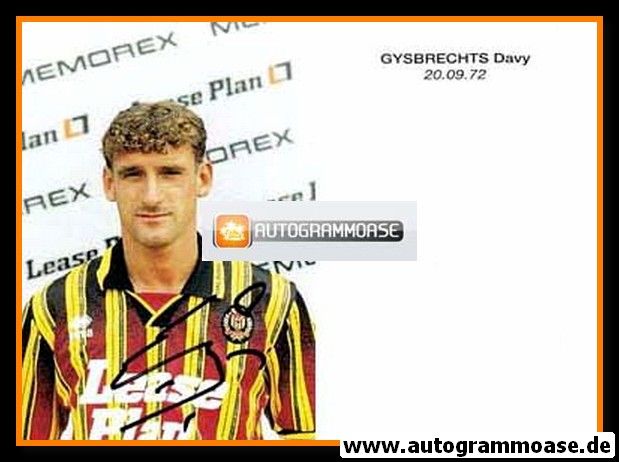 Autogramm Fussball | KV Mechelen | 1990er | Davy GYSBRECHTS