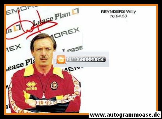 Autogramm Fussball | KV Mechelen | 1990er | Willy REINDERS