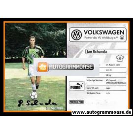 Autogramm Fussball | VfL Wolfsburg | 1998 | Jan SCHANDA (Spielszene)