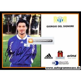 Autogramm Fussball | FC Zürich | 1998 | Giorgio DEL SIGNORE