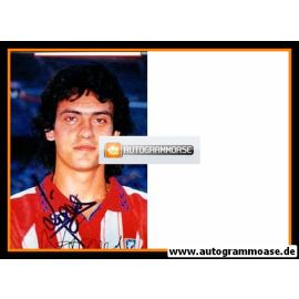 Autogramm Fussball | Atletico Madrid | 1996 Foto | Antonio LOPEZ (Portrait Color) 1