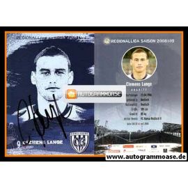 Autogramm Fussball | SV Babelsberg 03 | 2008 | Clemens LANGE