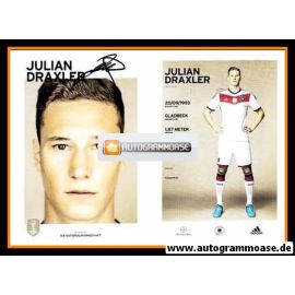 Autogramm Fussball | DFB | 2014 Adidas | Julian DRAXLER (4 Sterne)