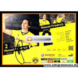 Autogramm Fussball | Borussia Dortmund | 2014 | Manuel FRIEDRICH