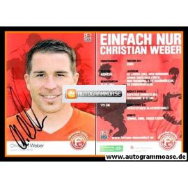Autogramm Fussball | Fortuna Düsseldorf | 2009 | Christian WEBER