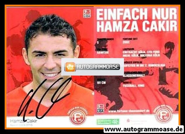 Autogramm Fussball | Fortuna Düsseldorf | 2009 | Hamza CAKIR