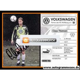 Autogramm Fussball | VfL Wolfsburg | 1998 | Claus THOMSEN (Spielszene)